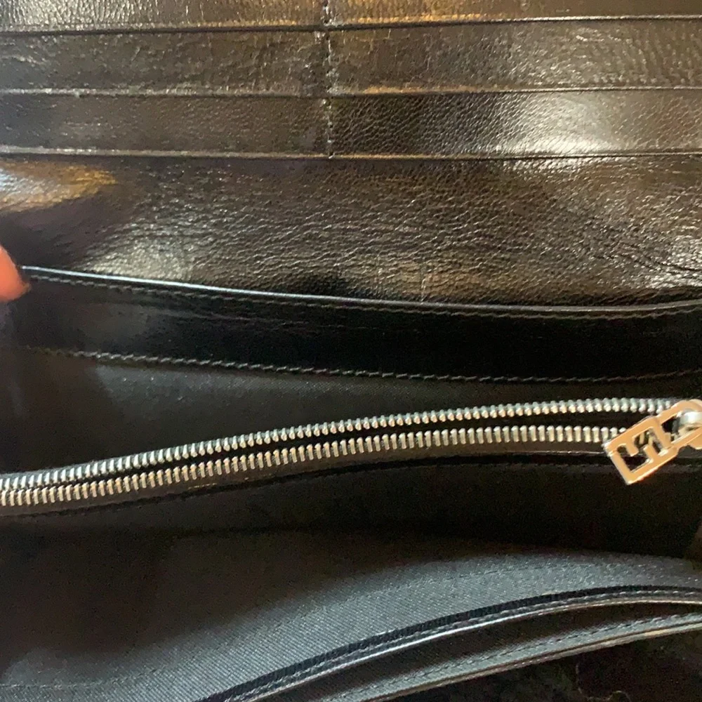 Vintage FENDI‎ Zucca canvas & leather Authentic serial #’s